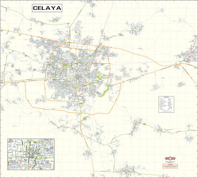 Guia Roji Guia Roji Calles Ciudad Celaya / Zona Urbana bundle