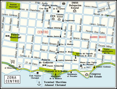 Guia Roji Guia Roji Calles Ciudad Chetumal / Zona Urbana bundle