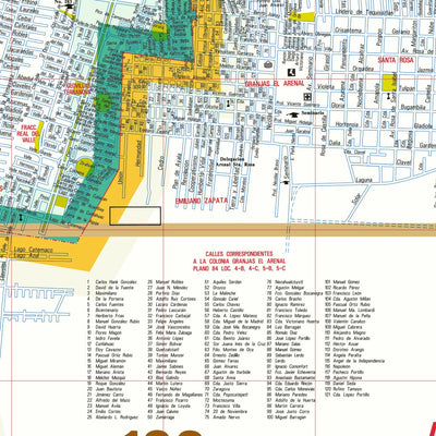 Guia Roji Guia Roji Calles Ciudad de México / Zona NE digital map