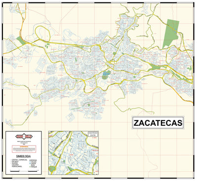 Guia Roji Guia Roji Calles Zacatecas/ zona urbana bundle