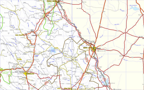 Guia Roji Guia Roji Carreteras Nuevo León / PLC M20 / área norte digital map
