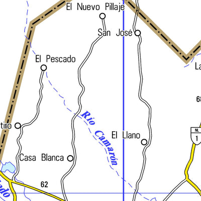 Guia Roji Guia Roji Carreteras Nuevo León / PLC M20 / área norte digital map