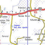 Guia Roji Guia Roji Carreteras Quintana Roo / PLC M38 / área frontera digital map