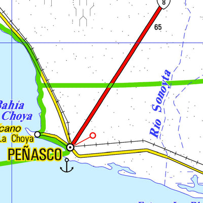 Guia Roji Guia Roji Carreteras Sonora / PLC M6 / área frontera digital map