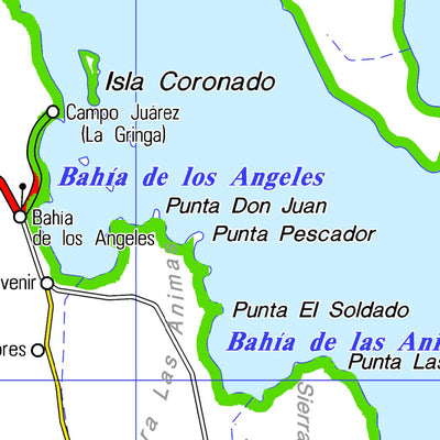 Guia Roji Guia Roji Carreteras Sonora / PLC M8 / área golfo digital map