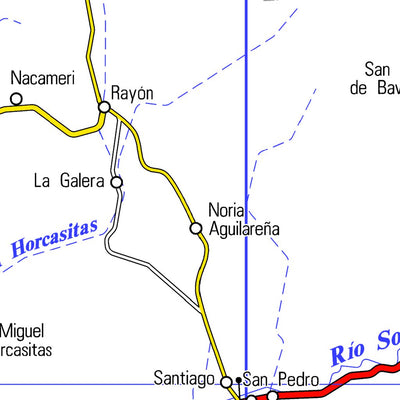 Guia Roji Guia Roji Carreteras Sonora / PLC M9 / área centro digital map