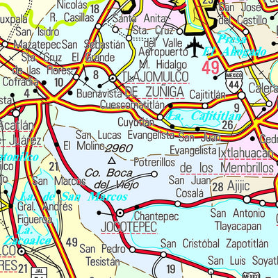 Guia Roji Jalisco / Estado / 14 digital map