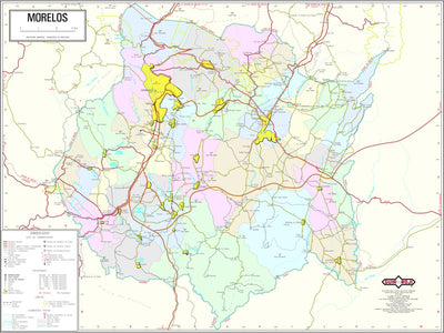 Guia Roji Morelos / Estado / 17 digital map