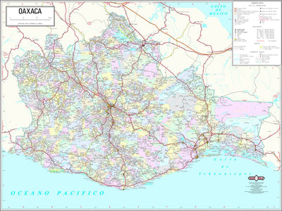 Guia Roji Oaxaca / Estado / 20 digital map