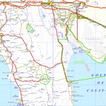 Guia Roji PLC M1 / Baja California / área norte / Carreteras digital map