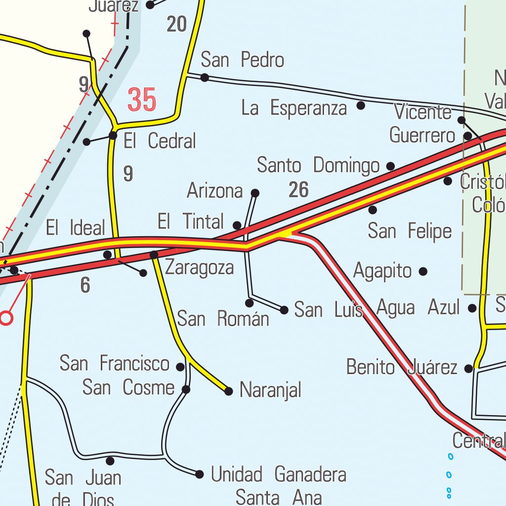 Quintana Roo / Estado / 23 Map by Guia Roji | Avenza Maps