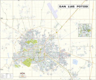 Guia Roji San Luis Potosí / Zona Urbana / Calles bundle