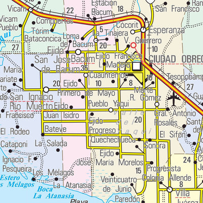 Guia Roji Sonora / Estado / 26 digital map