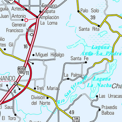 Guia Roji Tamaulipas / Estado / 28 digital map