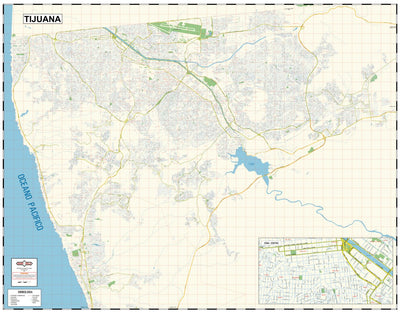 Guia Roji TIJUANA / Calles digital map