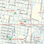 Guia Roji Tuxtla Gutiérrez / Zona Urbana /Calles digital map
