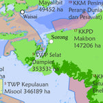 Gundul Pacul Peta KKP BHS Papua Barat digital map