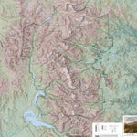 Rocky Mountain National Park Fishing Map Preview 1