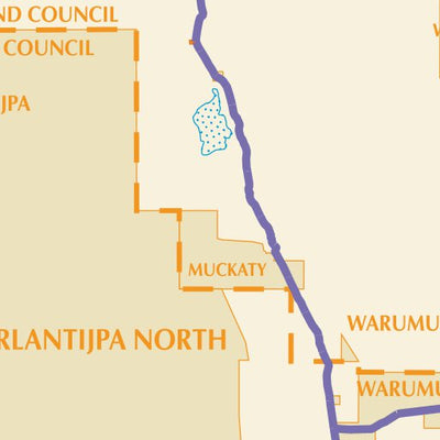 Hardie Grant Explore UBD-Gregory's Aboriginal Land and National Parks of Northern Territory Map digital map