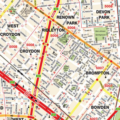 Hardie Grant Explore UBD-Gregory's Adelaide City & Surrounding Suburbs Street Map digital map