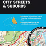Hardie Grant Explore UBD-Gregory's Brisbane City Streets & Suburbs, Map 462, edition 9 bundle