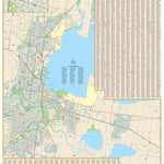 Hardie Grant Explore UBD-Gregory's Geelong Suburban Street map digital map