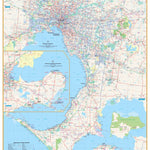 Hardie Grant Explore UBD-Gregory's Melbourne Suburban Map digital map