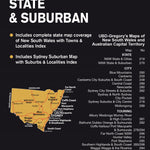 Hardie Grant Explore UBD-Gregory's New South Wales State & Suburban, Map 270, edition 29 bundle
