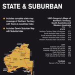 Hardie Grant Explore UBD-Gregory's Northern Territory State & Suburban, Map 571, edition 14 bundle