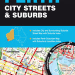 Hardie Grant Explore UBD-Gregory's Perth City Streets & Suburbs, Map 662, edition 7 bundle