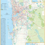 Hardie Grant Explore UBD-Gregory's Perth Suburban Map digital map