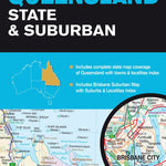 Hardie Grant Explore UBD-Gregory's Queensland State & Suburban, Map 470, edition 28 bundle