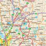 Hardie Grant Explore UBD-Gregory's South Australia State Map digital map