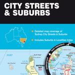 Hardie Grant Explore UBD-Gregory's Sydney City Streets & Suburbs, Map 262, edition 8 bundle