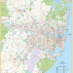 Hardie Grant Explore UBD-Gregory's Sydney Suburban Map digital map