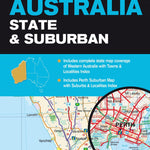 Hardie Grant Explore UBD-Gregory's Western Australia State & Suburban, Map 670, edition 16 bundle