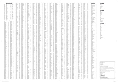 Collins Central London Map Index Preview 1