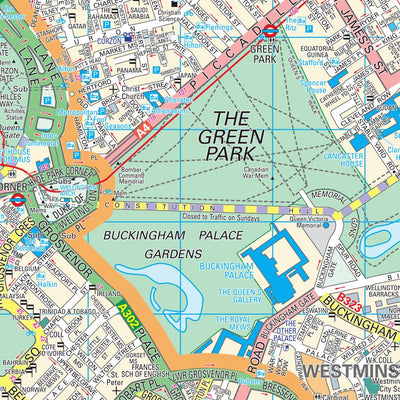 Collins Central London Map Preview 2