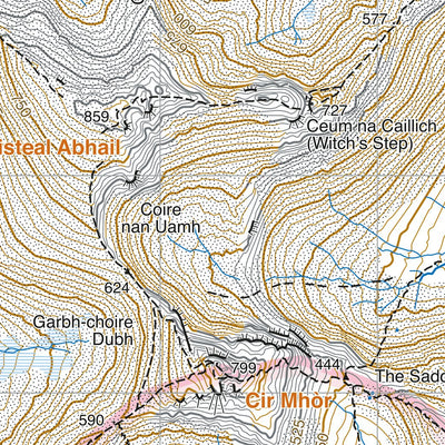Harvey Maps Arran including Arran Coastal Way digital map