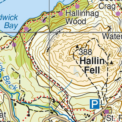 Harvey Maps FREE SAMPLE British Mountain Map digital map