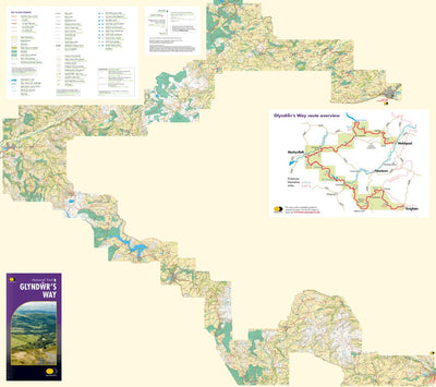 Harvey Maps Glyndwr's Way digital map