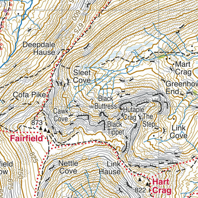 Harvey Maps Lake District East digital map