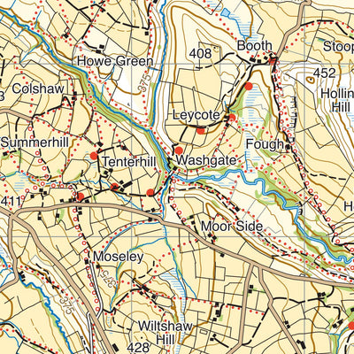 Harvey Maps Peak District South digital map