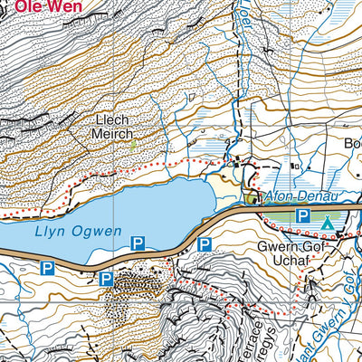 Harvey Maps Snowdonia North digital map