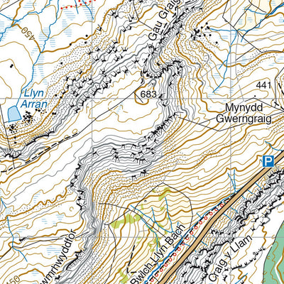 Harvey Maps Snowdonia South bundle exclusive