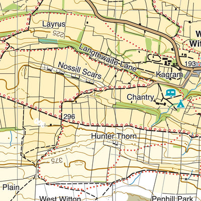 Harvey Maps Yorkshire Dales North East digital map