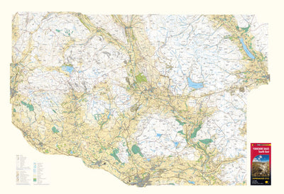 Harvey Maps Yorkshire Dales South East digital map