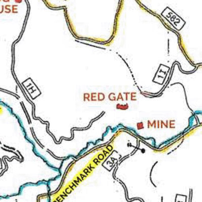 Hay Creek Ranch Hay Creek Ranch Trail Map 2 digital map