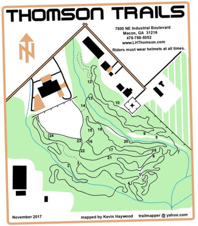 Haywood Mapping Service Thomson digital map