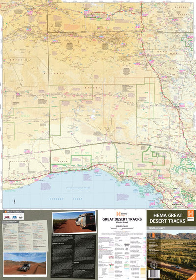 Hema Maps Hema - Great Desert Tracks South Central digital map